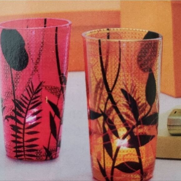 EUC Partylite Retired Tropical Votive Candle Set - Picture 1 of 6